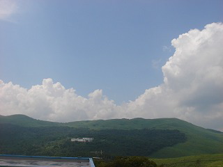 秋吉台　空